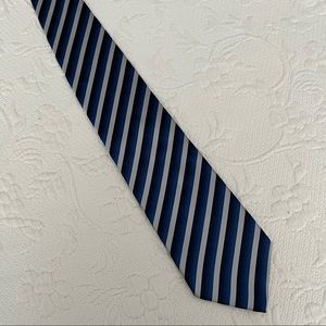 Desantis | Blue Striped Silk Tie